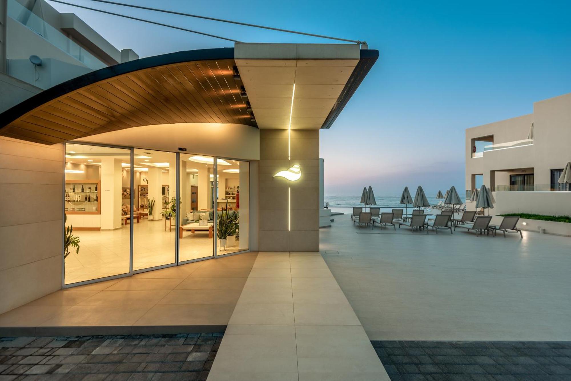 Blue Dome Hotel Chania  Bagian luar foto